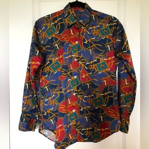 Equestrian-Solemare Collection Button down Shirt